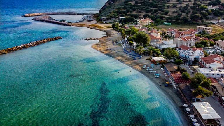 Scenic view of Katelios, Kefalonia